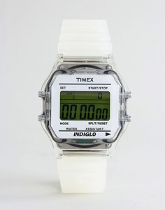 Белые цифровые часы Timex - Белый