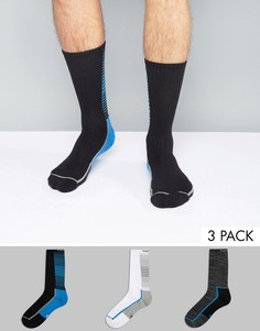 Комплект из 3 пар носков Calvin Klein Performance - Мульти