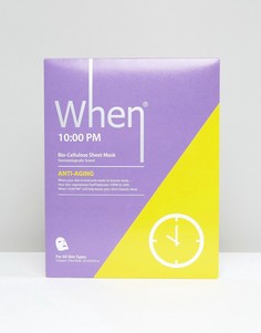 Тканевая маска для лица When 10:00PM - Бесцветный