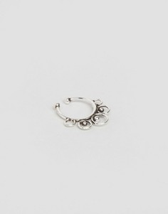Серебряное кольцо для носа Kingsley Ryan - Серебряный