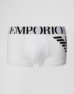 Боксеры-брифы с орлом Emporio Armani - Белый