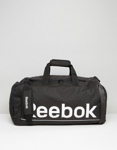 Черная средняя сумка дафл Reebok S23037 - Черный