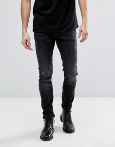 Черные джинсы скинни AllSaints - Черный