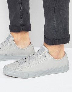 Серые кеды Converse Chuck Taylor All Star II Ox 155766C - Серый
