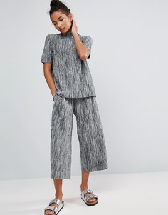 Штаны для дома длиной 3/4 YAS - Черный Y.A.S