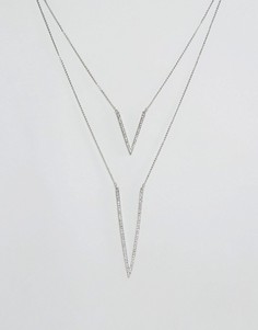 Двухъярусное ожерелье ALDO - Серебряный