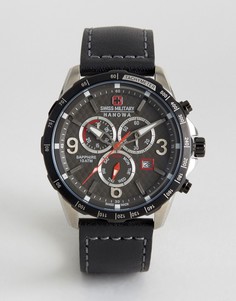 Часы с хронографом Swiss Military Ace - Черный