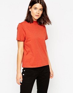 Футболка с высокой горловиной ASOS - Мульти