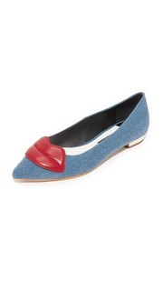 Балетки Kaylee Lips Alice + Olivia