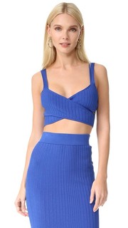 Топ-бюстгальтер перекрестными вставками Cushnie Et Ochs