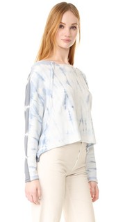 Толстовка East Meets West с рисунком в технике узелкового батика Free People