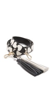 Ремень для гитары Be Mine с аппликацией в виде сердец Kate Spade New York
