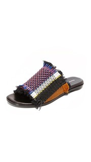 Плетеные сандалии без застежки Proenza Schouler