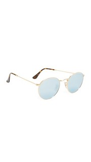Солнцезащитные очки Phantos в округлой оправе Ray Ban