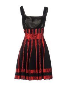 Короткое платье Alexander Mcqueen