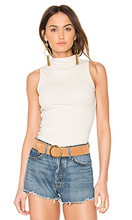 Rib funnel neck bodysuit - MINKPINK