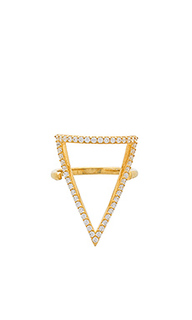 Кольцо с мозаичным вкраплением ottoman bermuda triangle - Natalie B Jewelry
