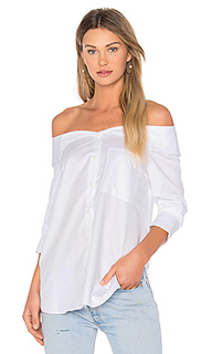 Notched off shoulder shirt - Tibi