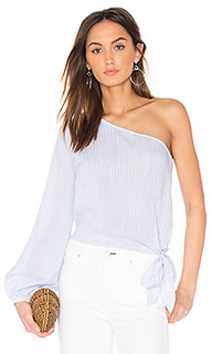 X revolve the romantic sleeve one shoulder blouse - LAcademie