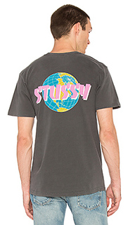 Футболка global - Stussy