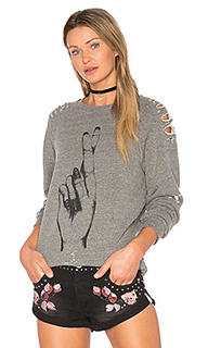 Jetta distressed pullover - Lauren Moshi