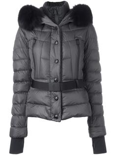 belted hooded jacket Moncler Grenoble