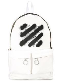 рюкзак с принтом Spray Stripes Off-White