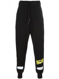 брюки с диагональными полосками Off-White