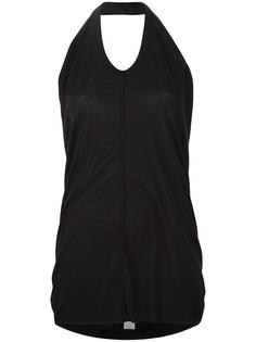 топ с вырезом халтер Rick Owens