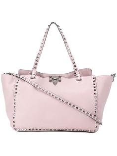 трапециевидная сумка-тоут Valentino Gravani Rockstud Valentino