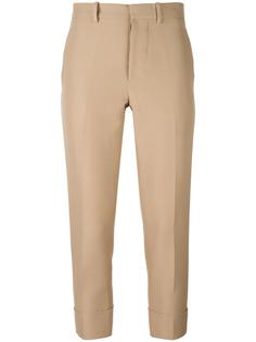 укороченные строгие брюки Marni