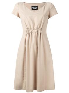 pleated trim dress Boutique Moschino