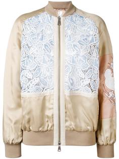 embroidered bomber jacket  Nº21