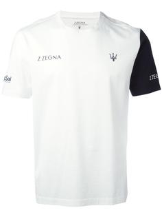 logo print T-shirt  Z Zegna