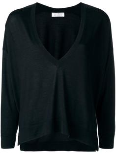 loose fit V-neck jumper Brunello Cucinelli