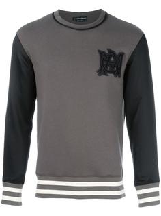 embroidered signature sweatshirt Alexander McQueen