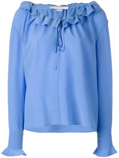 ruffled neck fastening blouse Stella McCartney