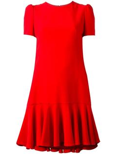 cape-back mini dress Alexander McQueen