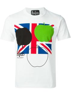футболка с принтом "The Beatles Union Jack" Comme Des Garçons