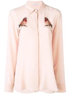 embroidered robin crystal shirt Stella McCartney