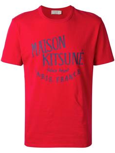 logo print T-shirt Maison Kitsuné