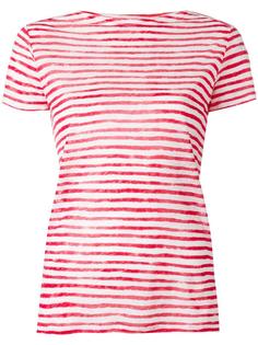 striped shortsleeved T-shirt Majestic Filatures