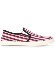 striped slip-on canvas sneakers Stella McCartney