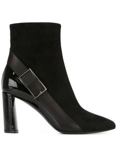 ботинки с ремешком на пряжке  Casadei