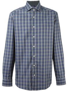 рубашка в клетку Mayfair Navy Check  Hackett