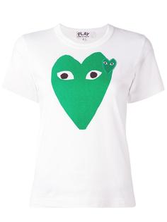 футболка с принтом-логотипом Comme Des Garçons Play