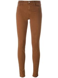 брюки кроя скинни Burn Tumber  J Brand