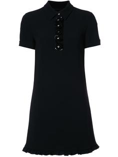 мини-платье с цветочным украшением  Boutique Moschino