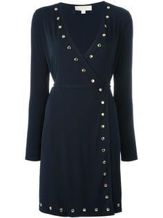 studded wrap dress  Michael Michael Kors