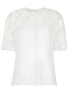 блузка с вышивкой Giambattista Valli